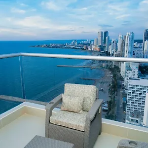  Apartamento Bocagrande Y Marbella Frente Al Mar,piscina Colombia